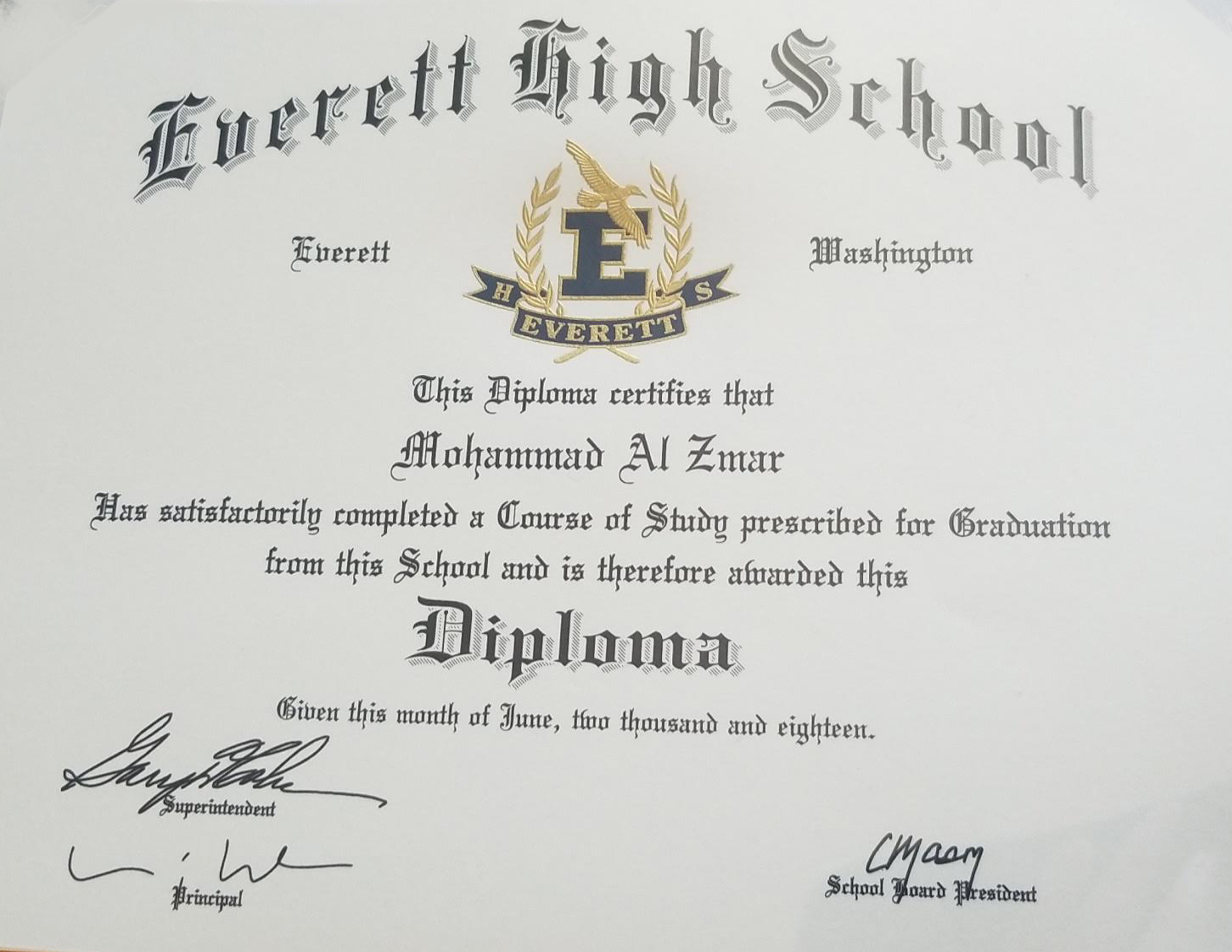 High School Diploma